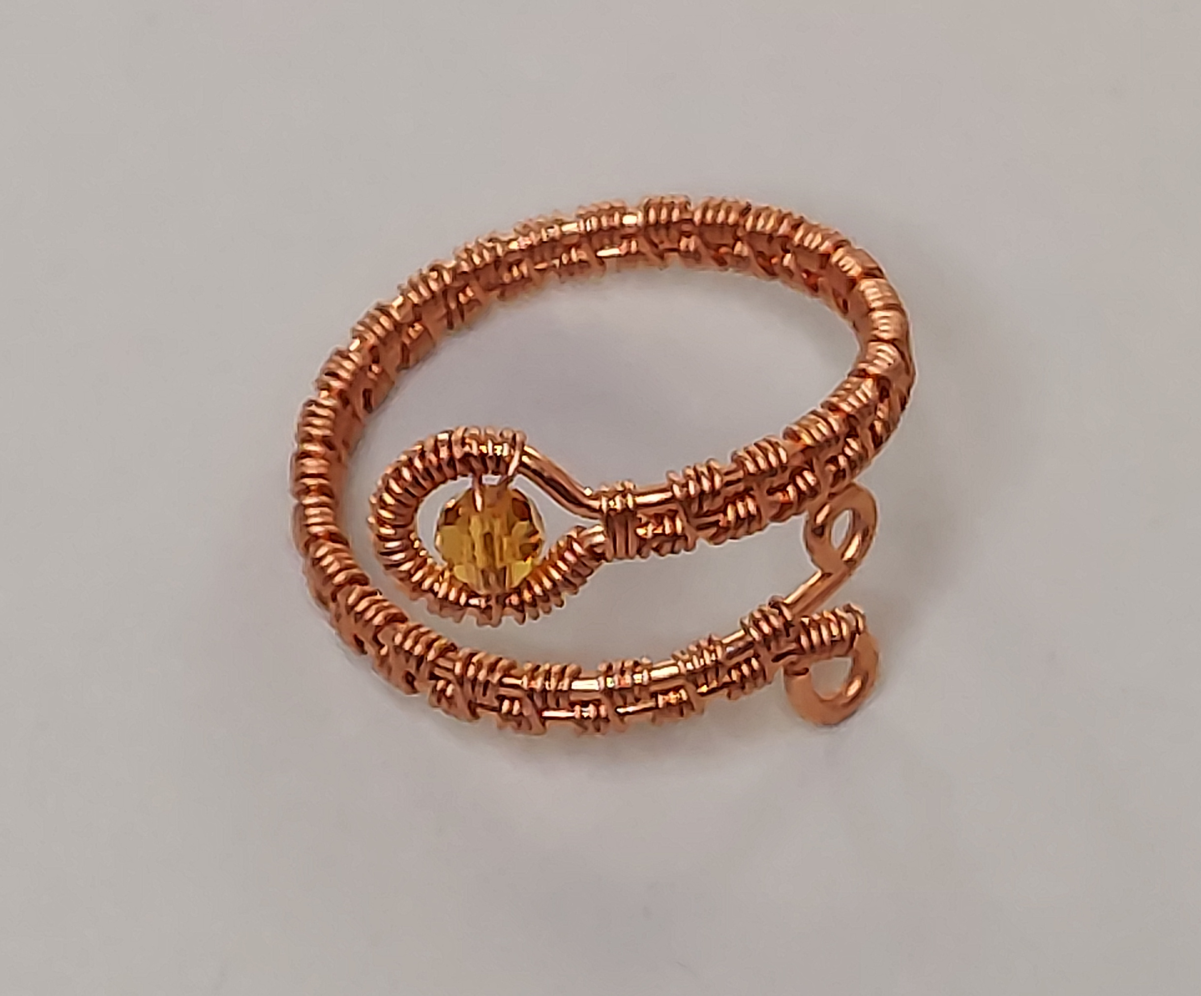 Copper Single Crystal Ring