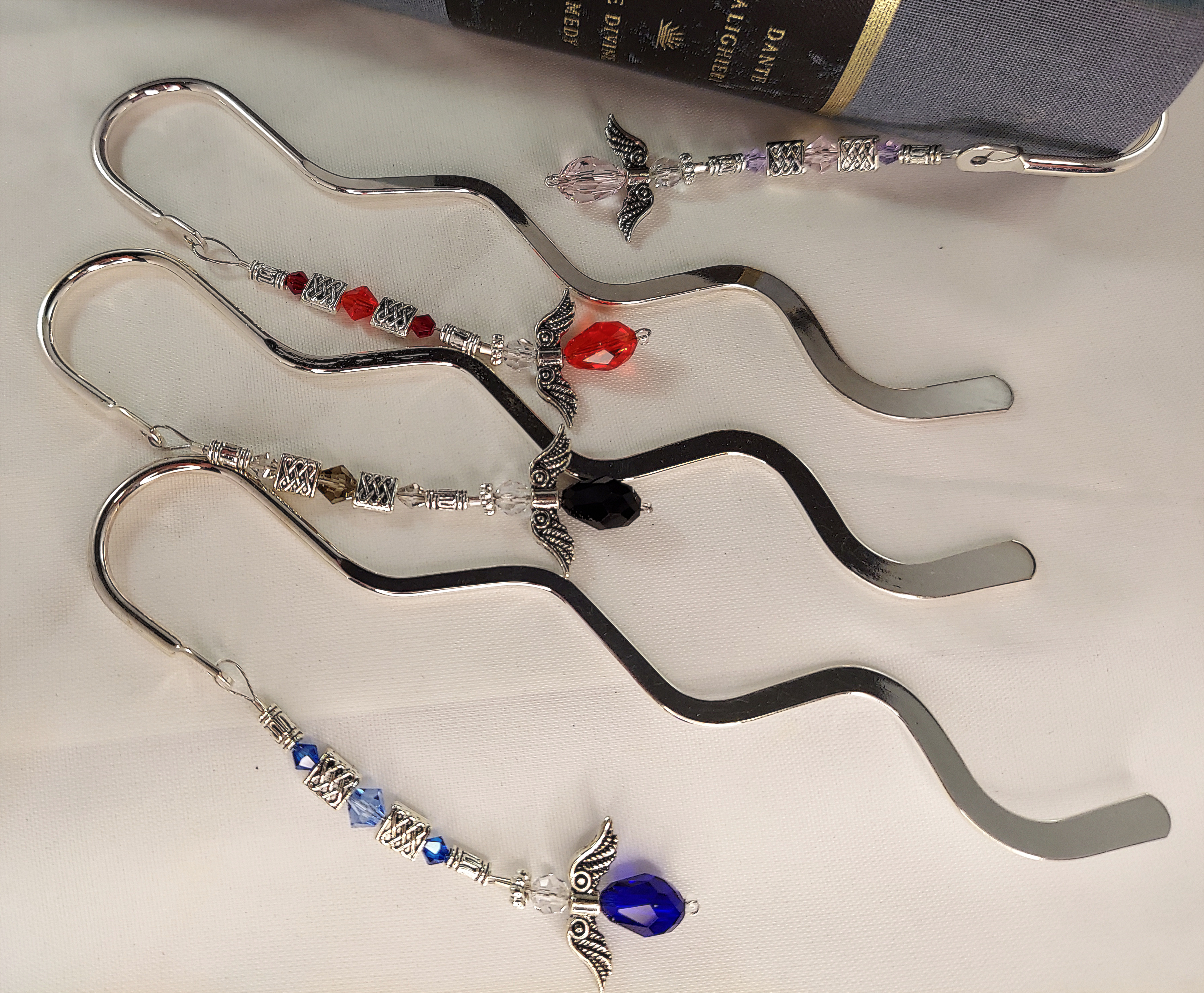 Several beaded bookmarks.