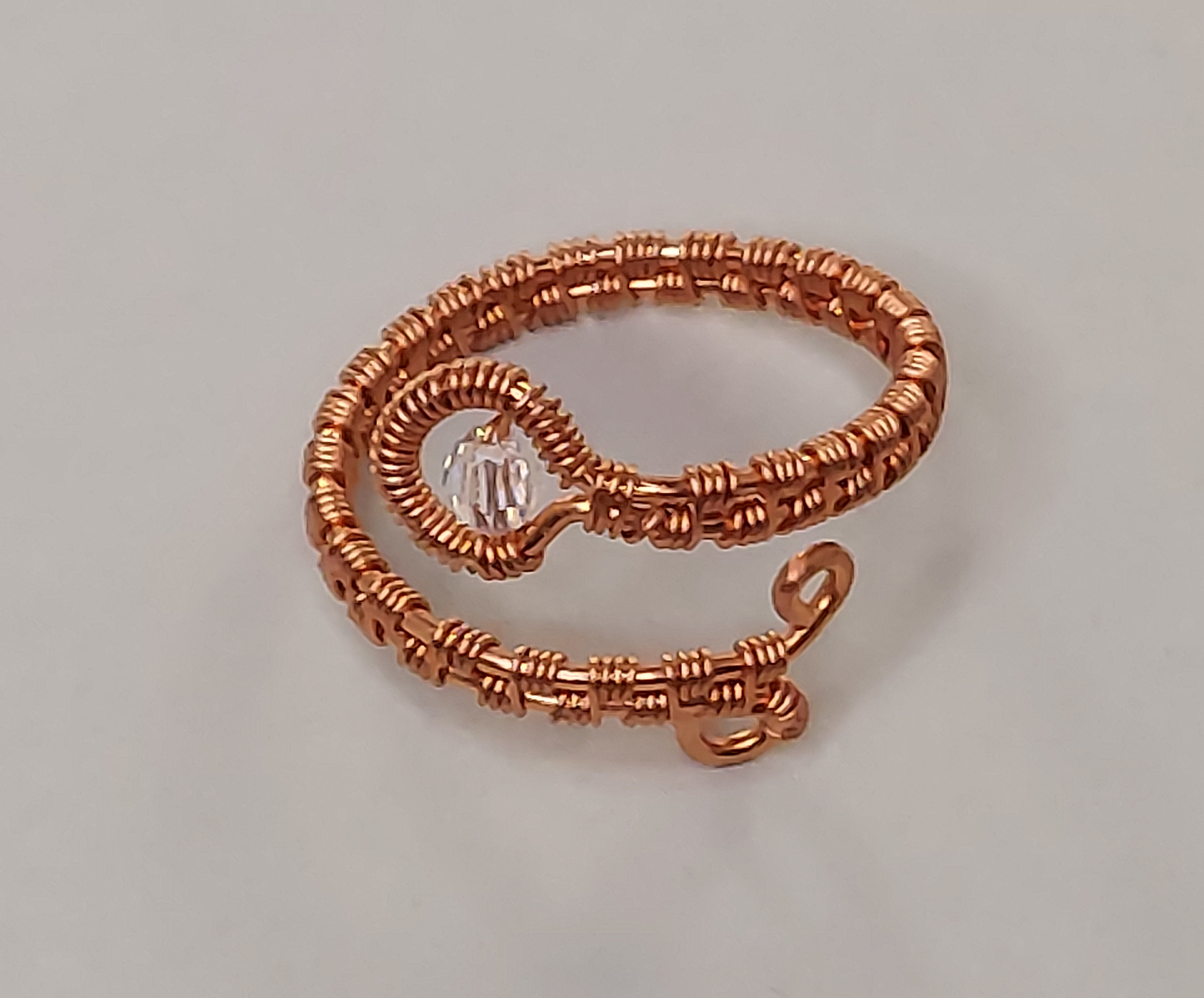 Copper Single Crystal Ring