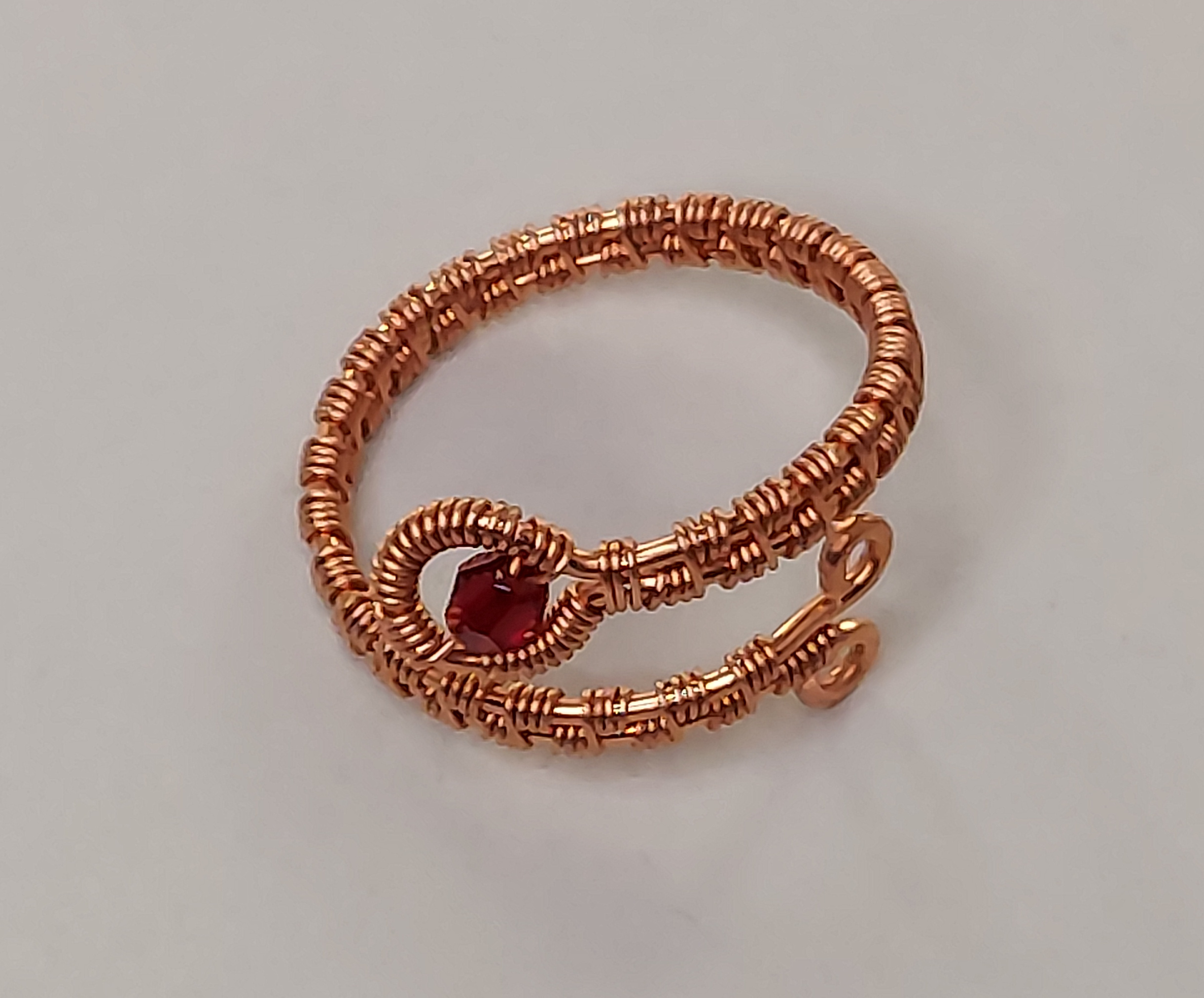Copper Single Crystal Ring