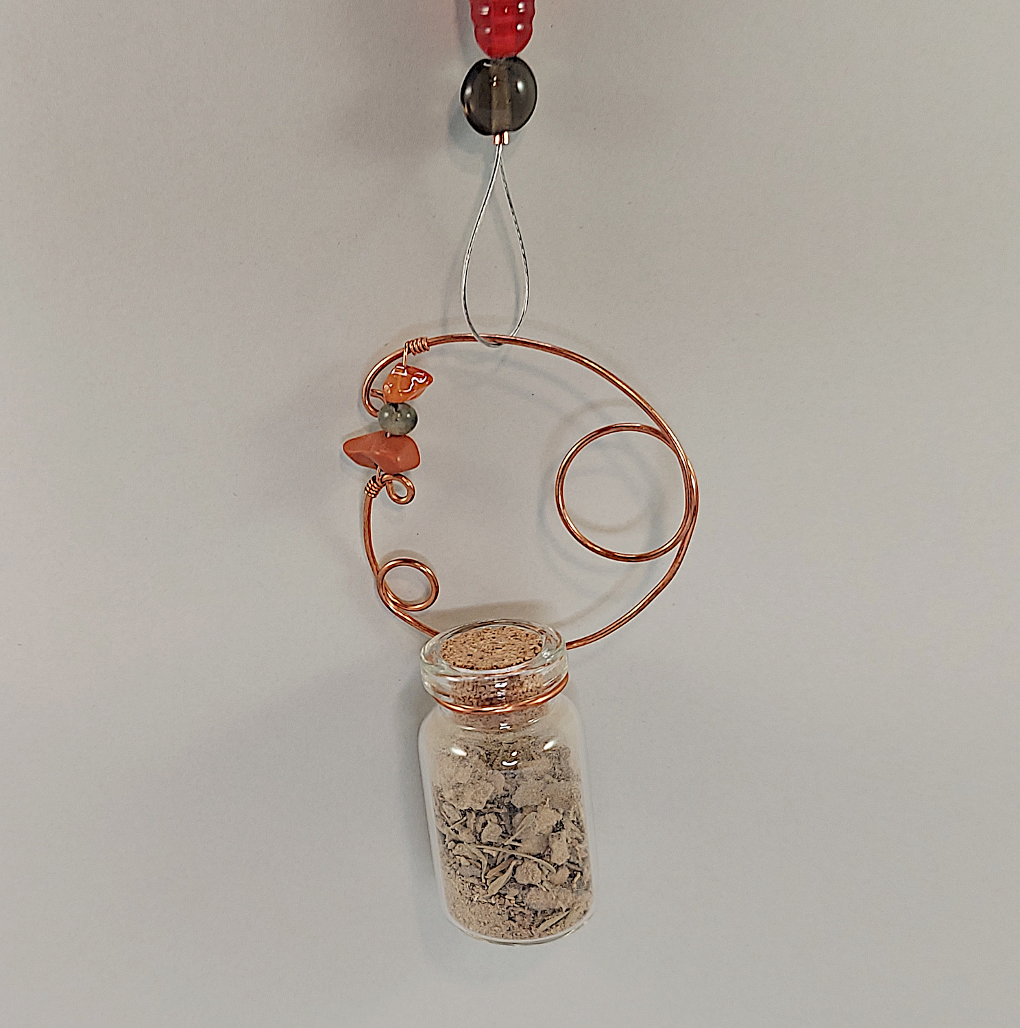 Stone and Herb Sun Catchers