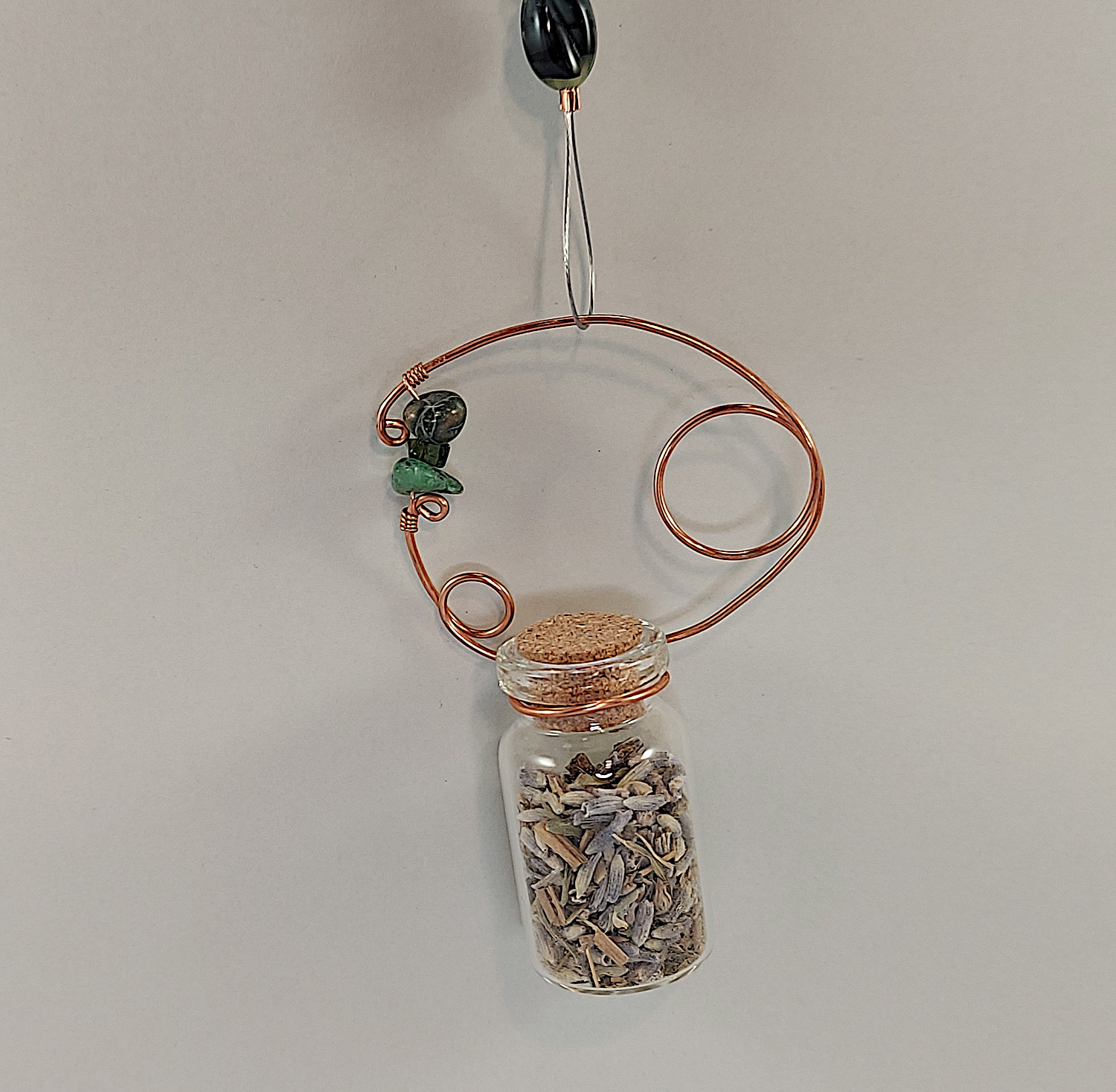 Stone and Herb Sun Catchers