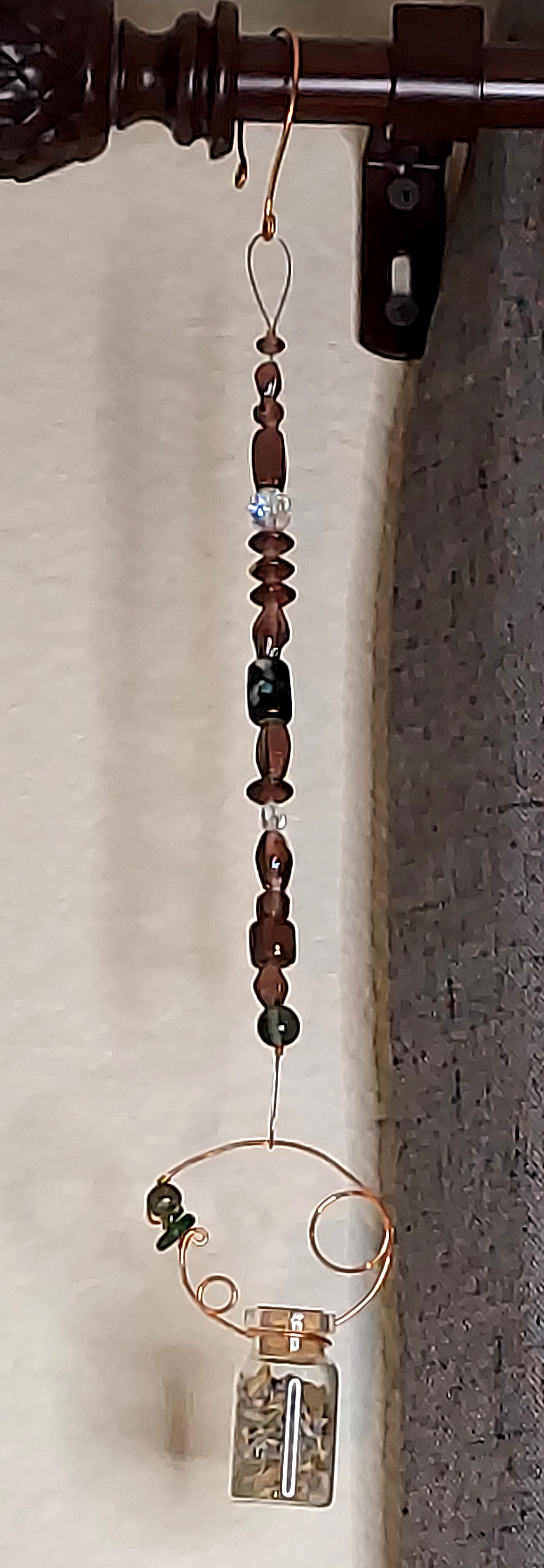 Stone and Herb Sun Catchers